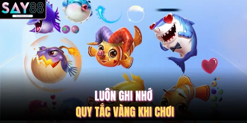 Luôn ghi nhớ quy tắc vàng khi chơi
