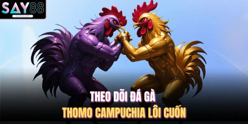 Theo dõi đá gà Thomo Campuchia lôi cuốn