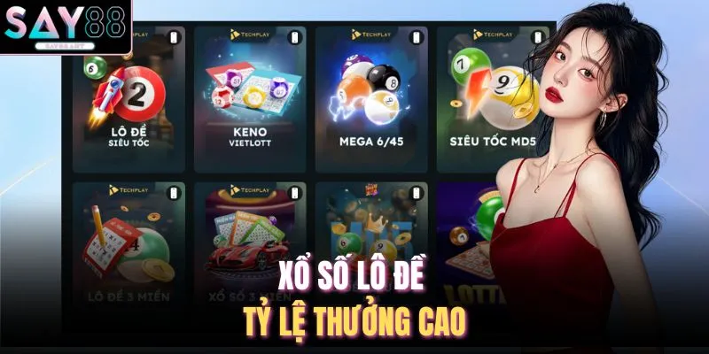 Xổ số lô đề tỷ lệ thưởng cao